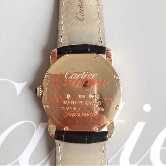 SOLD - Cartier Ronde Louis 29mm Pink Gold watch - Picture 3 of 3
